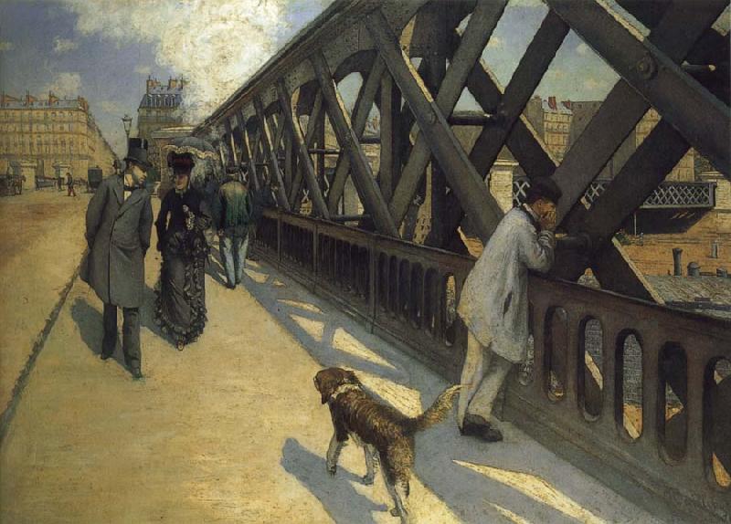 Gustave Caillebotte Pier oil painting picture